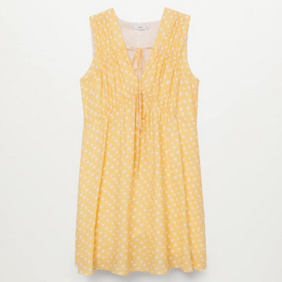 NWT Flowy Printed Dress Size XS - Picture 6 of 6